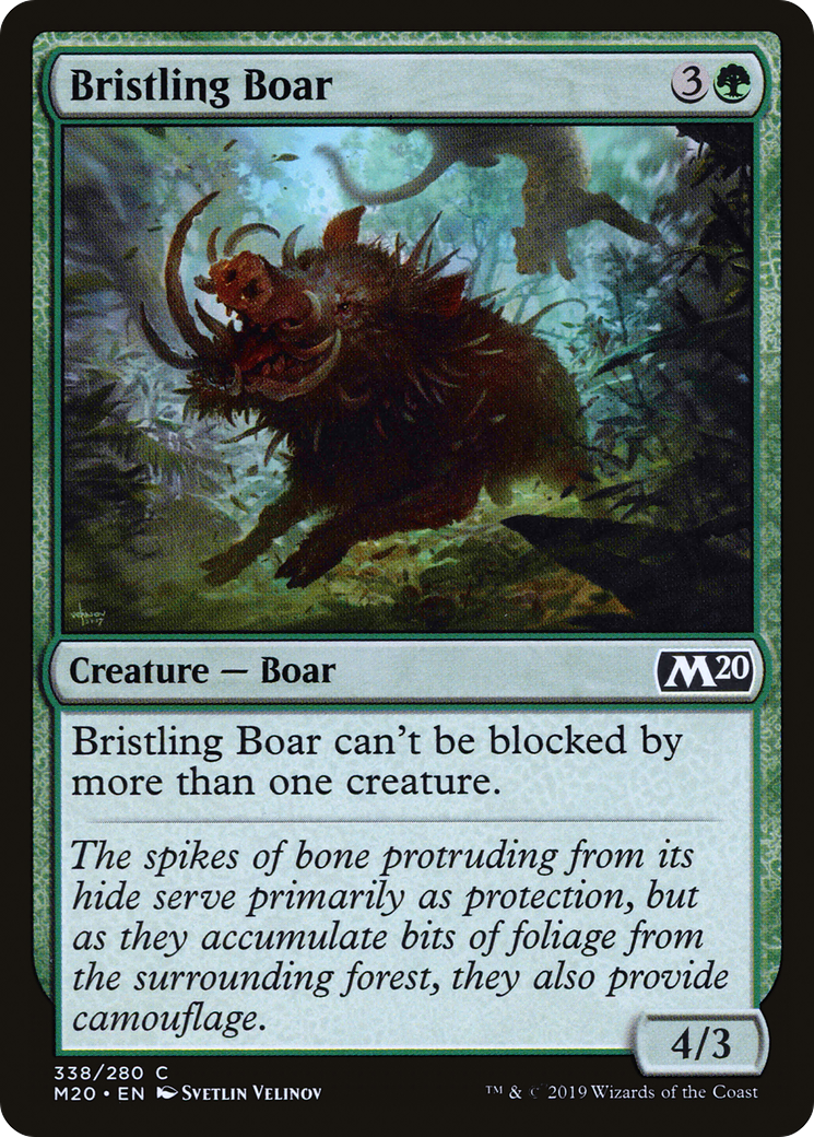 Bristling Boar (M20) 338