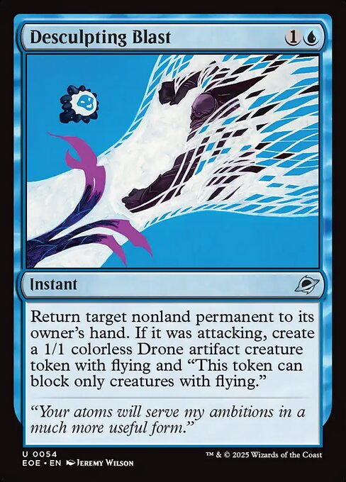 Desculpting Blast front