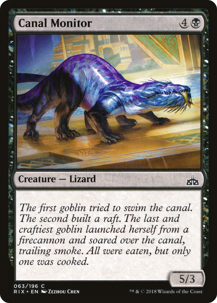 Canal Monitor (RIX) 63 - WZRD TCG