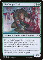 Oil-Gorger Troll (ONE) 177 - WZRD TCG