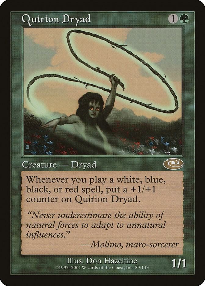 Quirion Dryad,, 89, Lightly Played, Normal