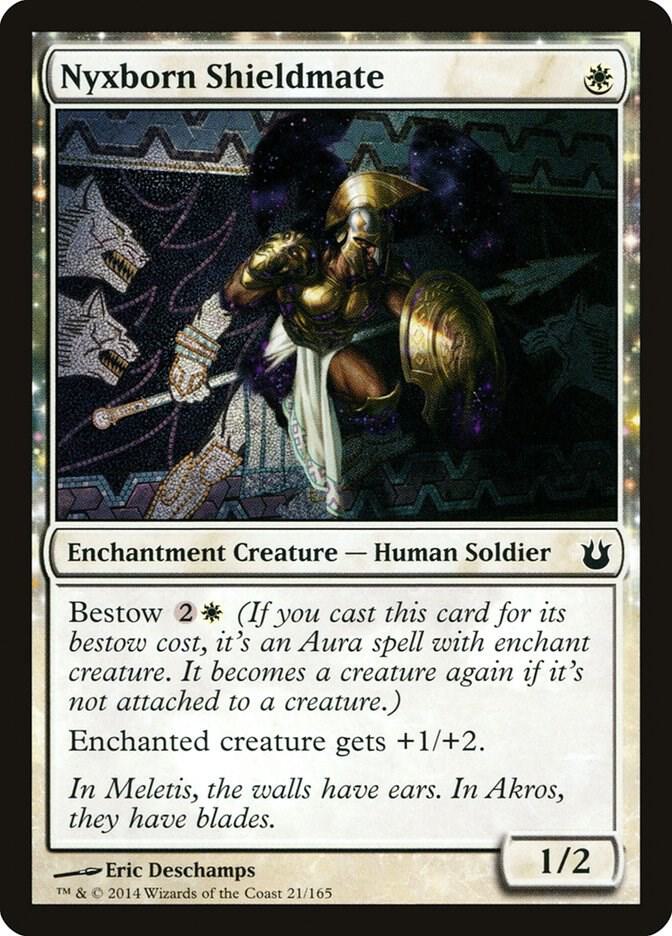 Nyxborn Shieldmate, BNG, 21, NM, Foil
