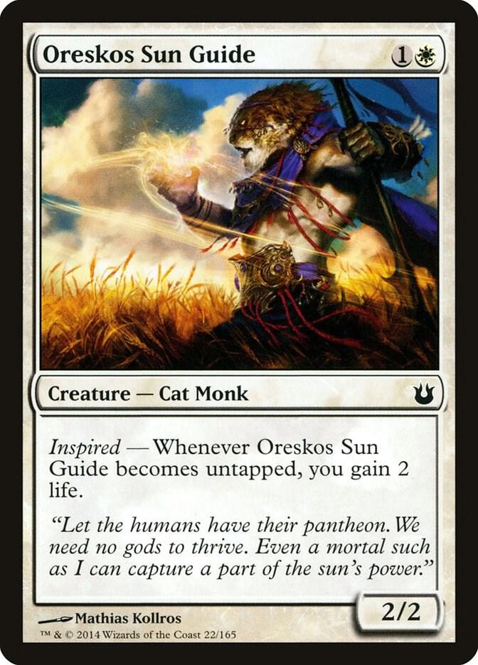 Oreskos Sun Guide, BNG, 22, NM, Foil