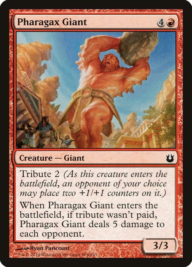 Pharagax Giant, BNG, 104, NM, Foil