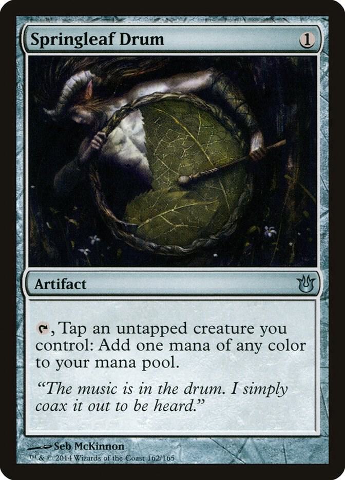 Springleaf Drum, BNG, 162, NM