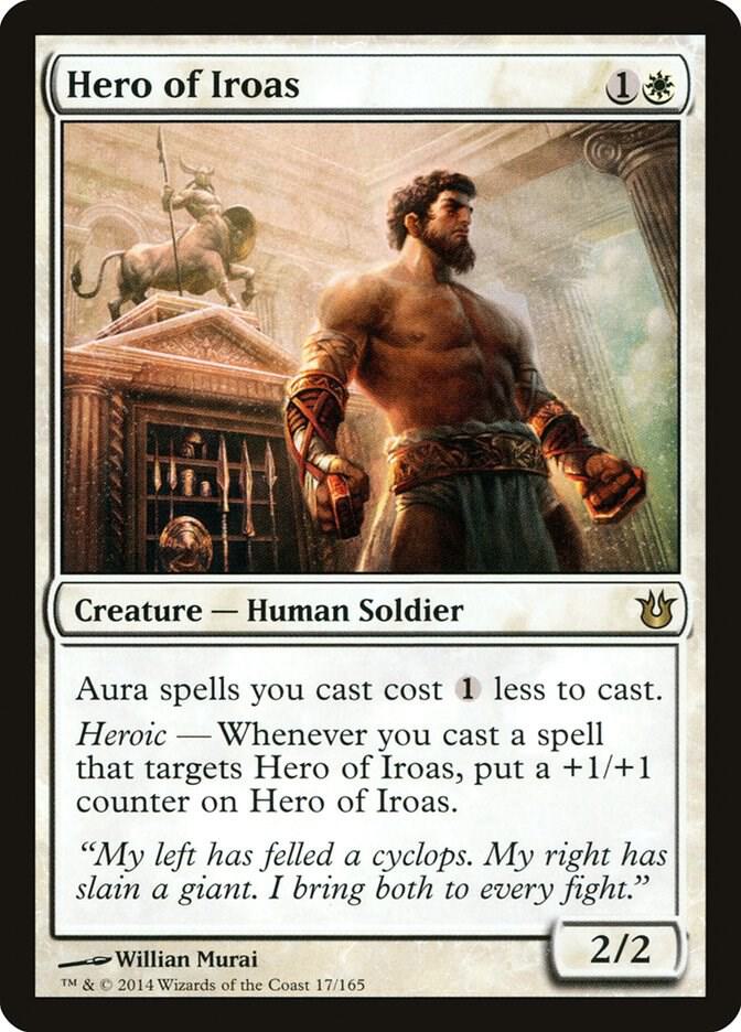 Hero of Iroas, BNG, 17, NM