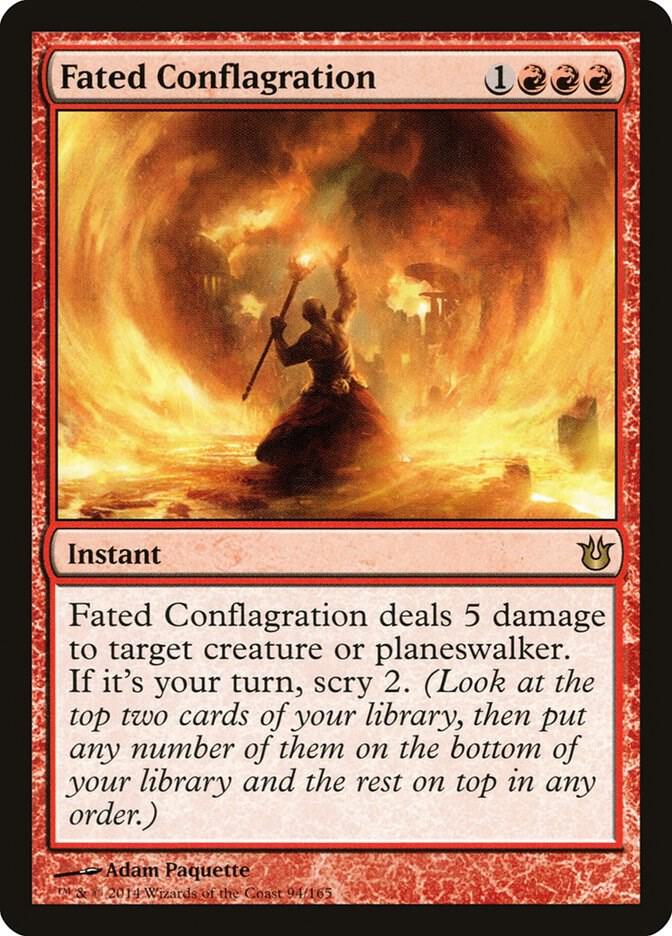 Fated Conflagration, BNG, 94, NM, Foil