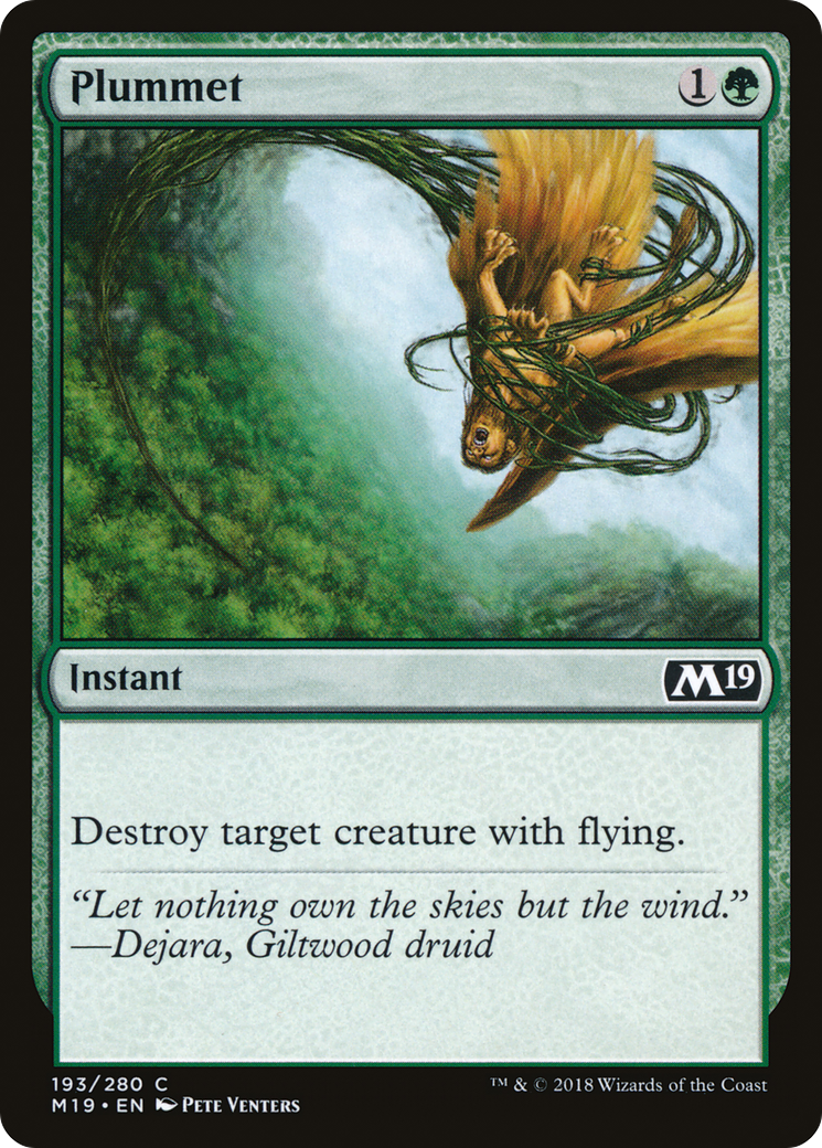 Plummet (M19) 193 - WZRD TCG