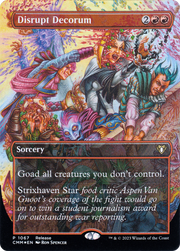 Disrupt Decorum (CMM) 1067