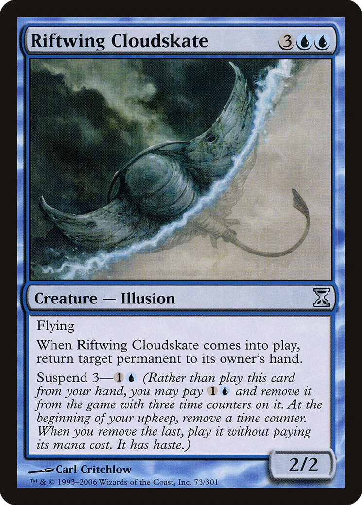 Riftwing Cloudskate (TSP) 73 - WZRD TCG
