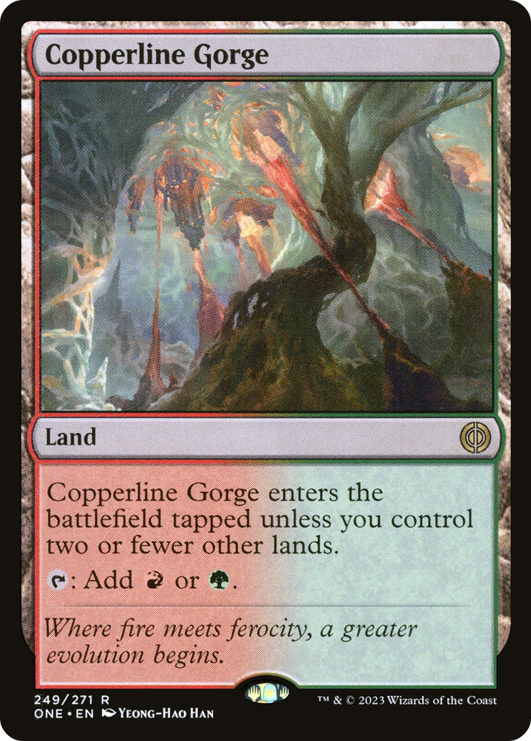 Copperline Gorge (ONE) 249 - WZRD TCG