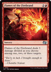 Flames of the Firebrand (J25) 552 - WZRD TCG