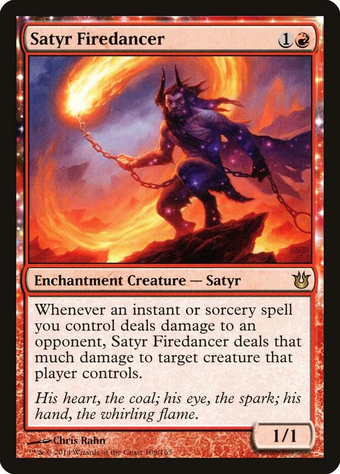 Satyr Firedancer, BNG, 108, NM