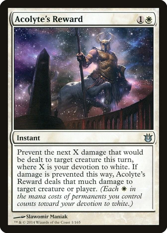 Acolyte's Reward, BNG, 1, NM