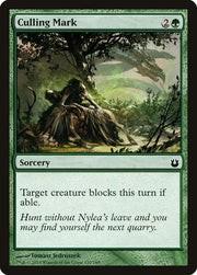 Culling Mark, BNG, 120, NM, Foil