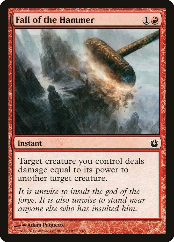 Fall of the Hammer, BNG, 93, NM, Foil