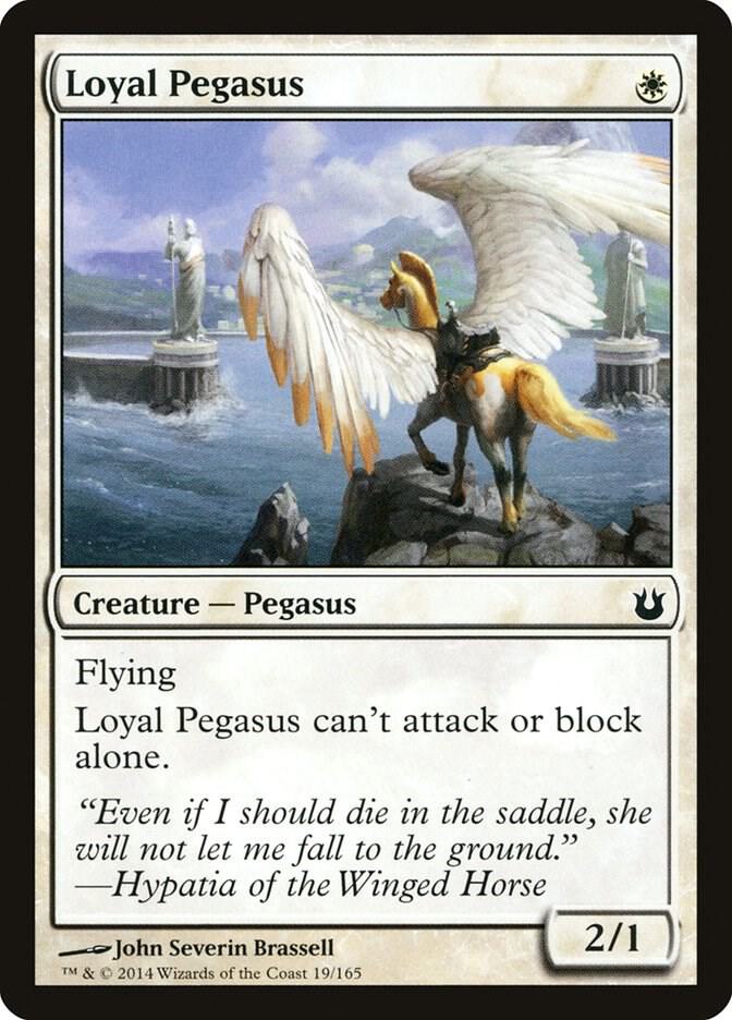 Loyal Pegasus, BNG, 19, NM, Foil