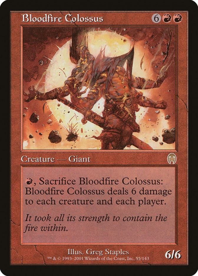 Bloodfire Colossus, APC, 55, NM