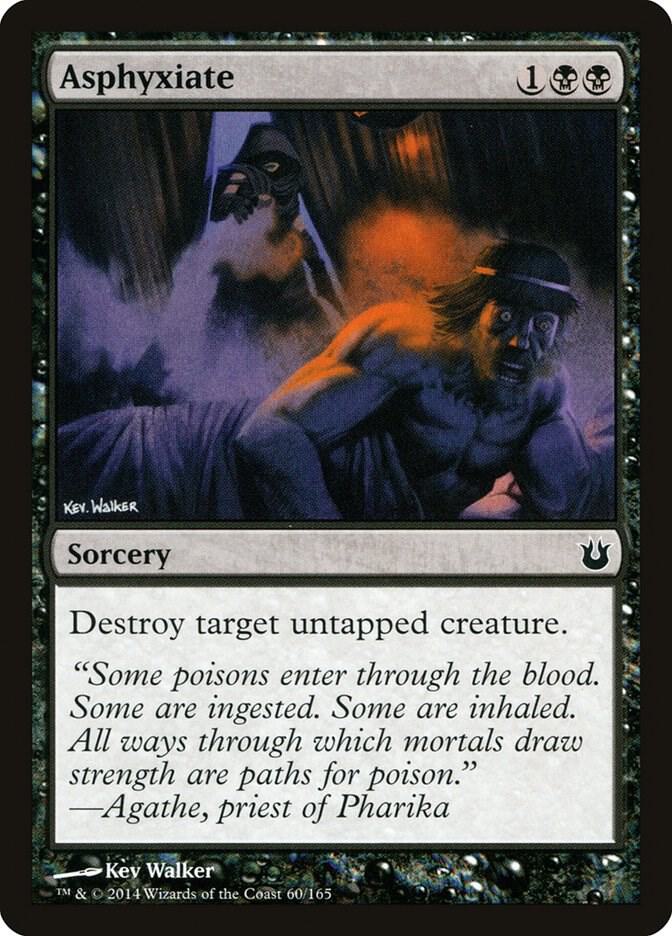 Asphyxiate, BNG, 60, NM, Foil