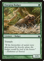 Charging Badger, BNG, 118, NM, Foil