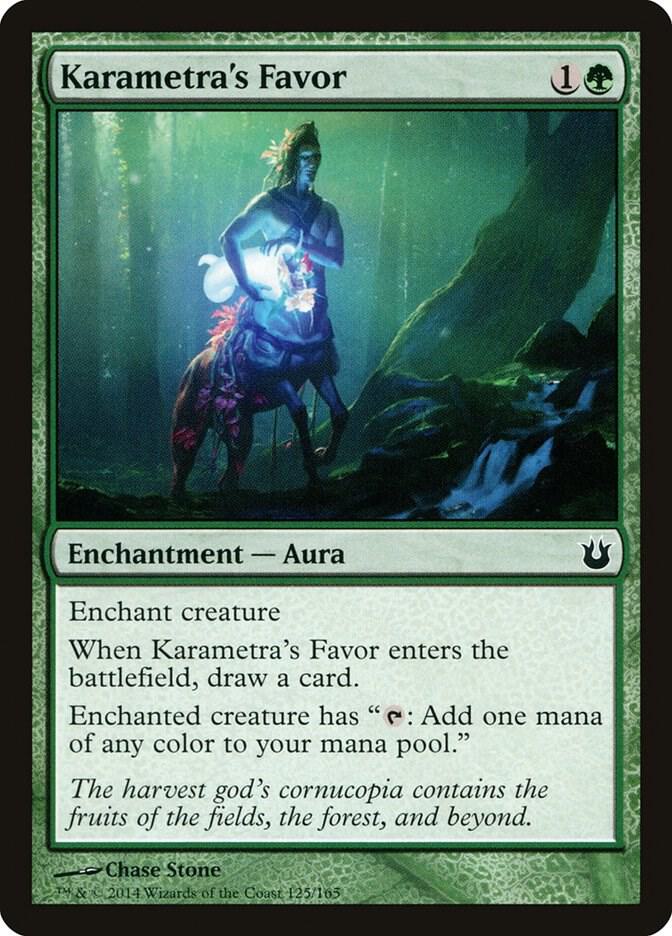 Karametra's Favor, BNG, 125, NM