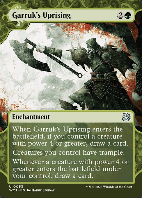 Garruk's Uprising front