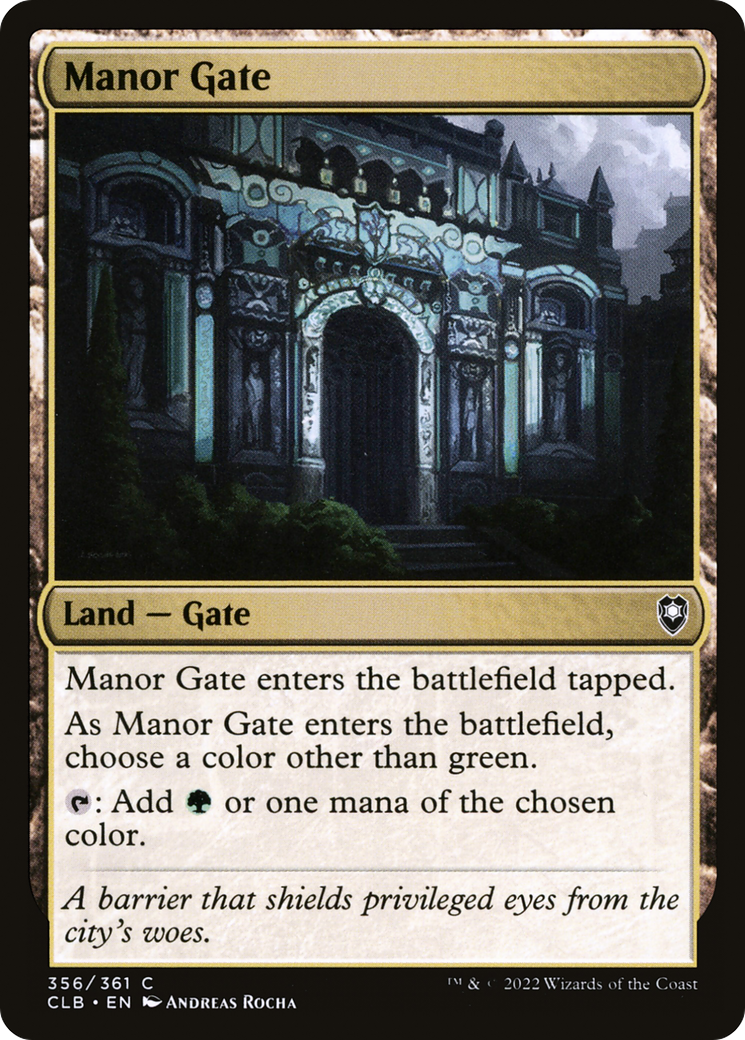 Manor Gate (CLB) 356