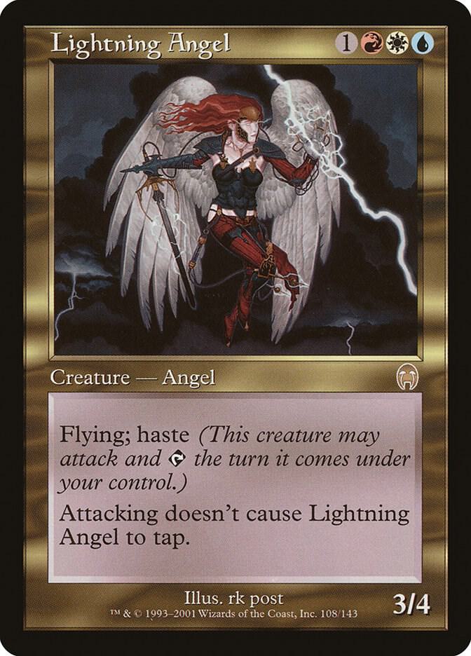 Lightning Angel,, 108, Lightly Played, Normal
