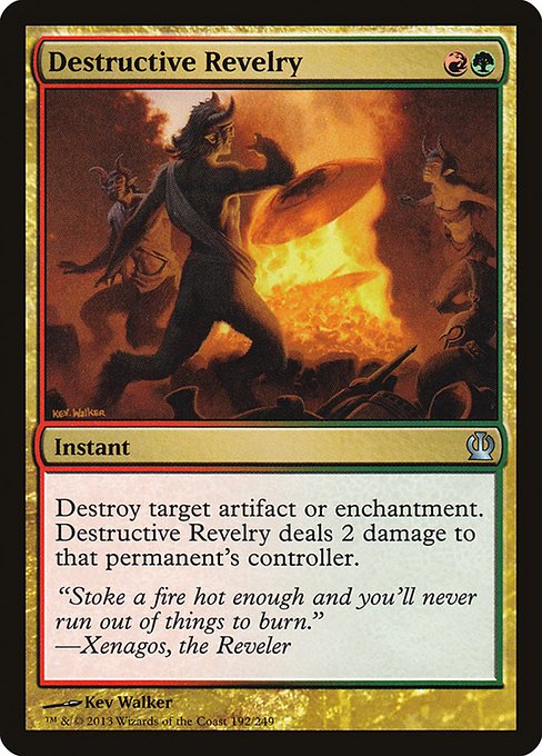 Destructive Revelry front