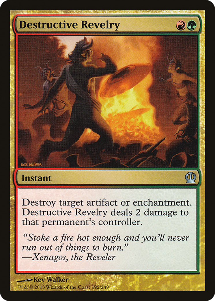 Destructive Revelry (THS) 192 - WZRD TCG