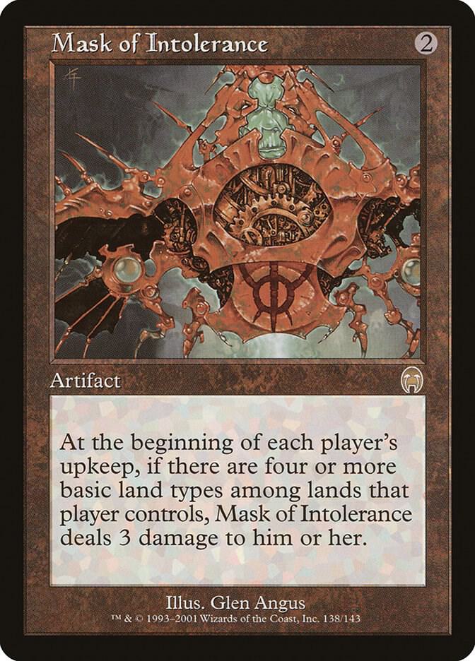 Mask of Intolerance, APC, 138, NM