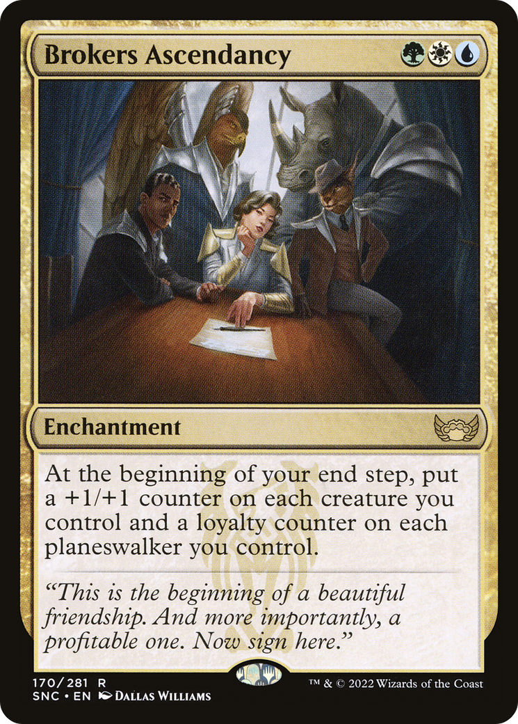 Brokers Ascendancy (SNC) 170 - WZRD TCG