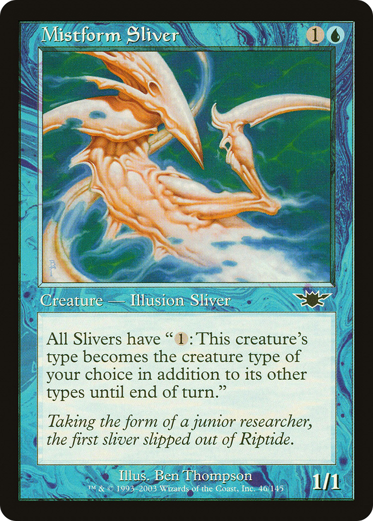 Mistform Sliver (LGN) 46 - WZRD TCG