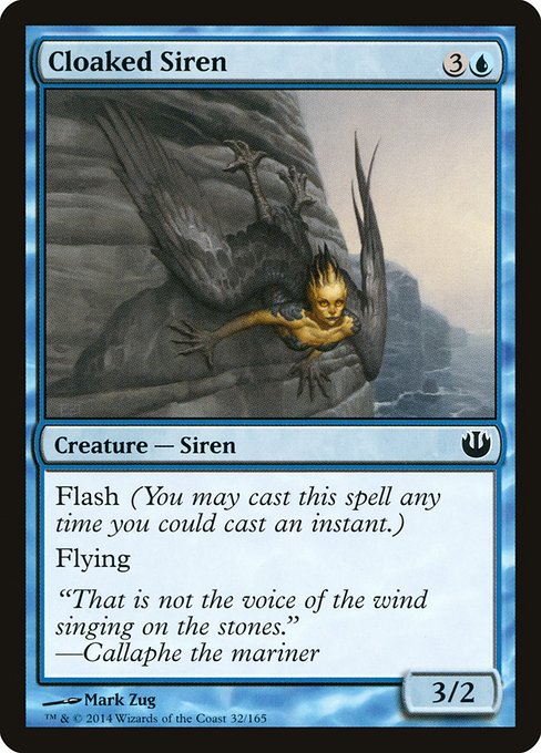 Cloaked Siren front