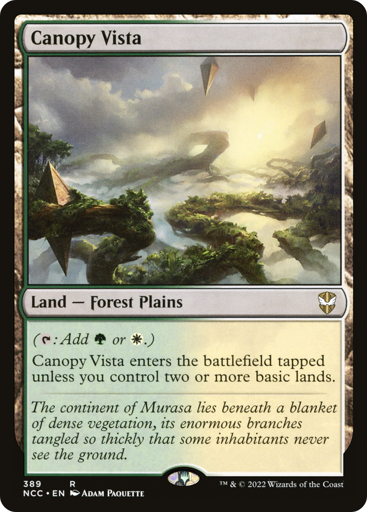 Canopy Vista (NCC) 389