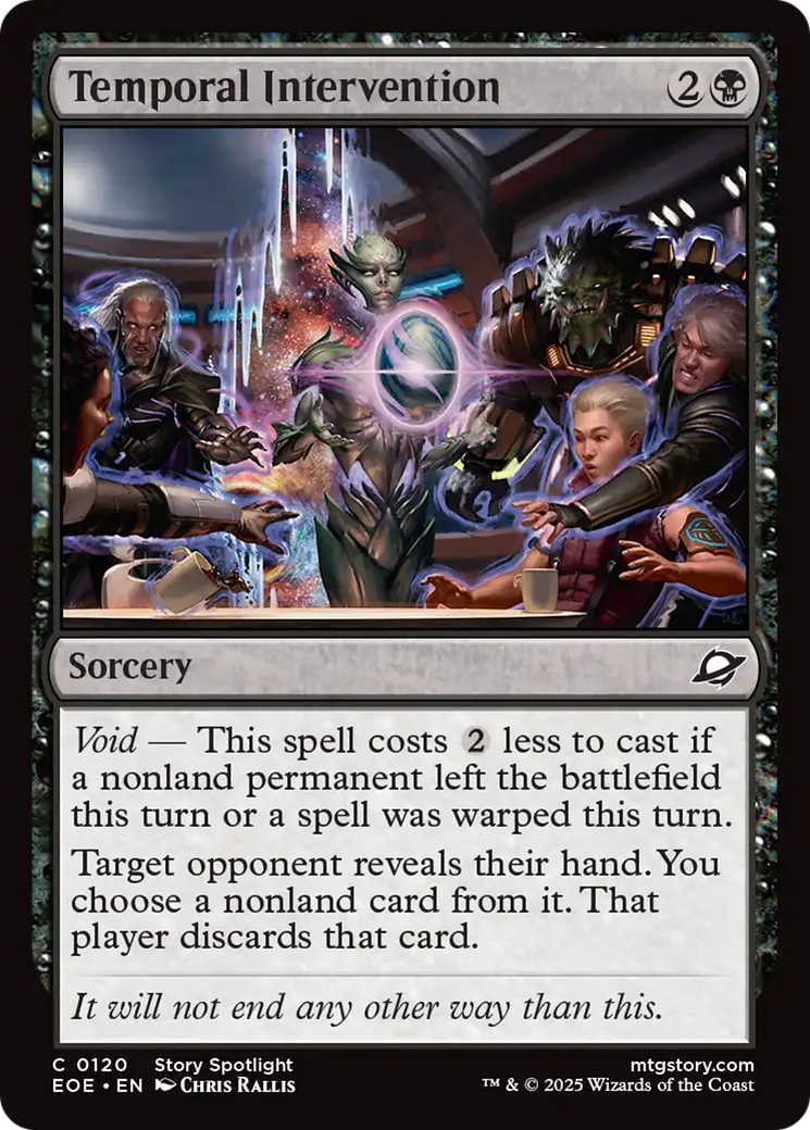 Temporal Intervention (EOE) 120 - WZRD TCG