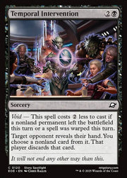 Temporal Intervention
