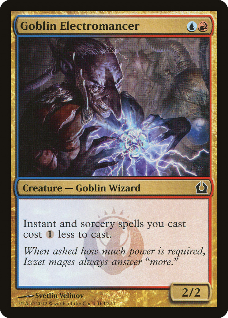 Goblin Electromancer (RTR) 163 - WZRD TCG
