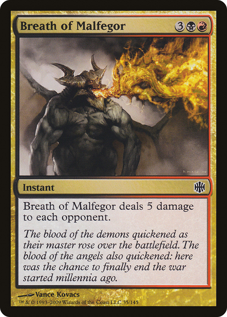 Breath of Malfegor (ARB) 35