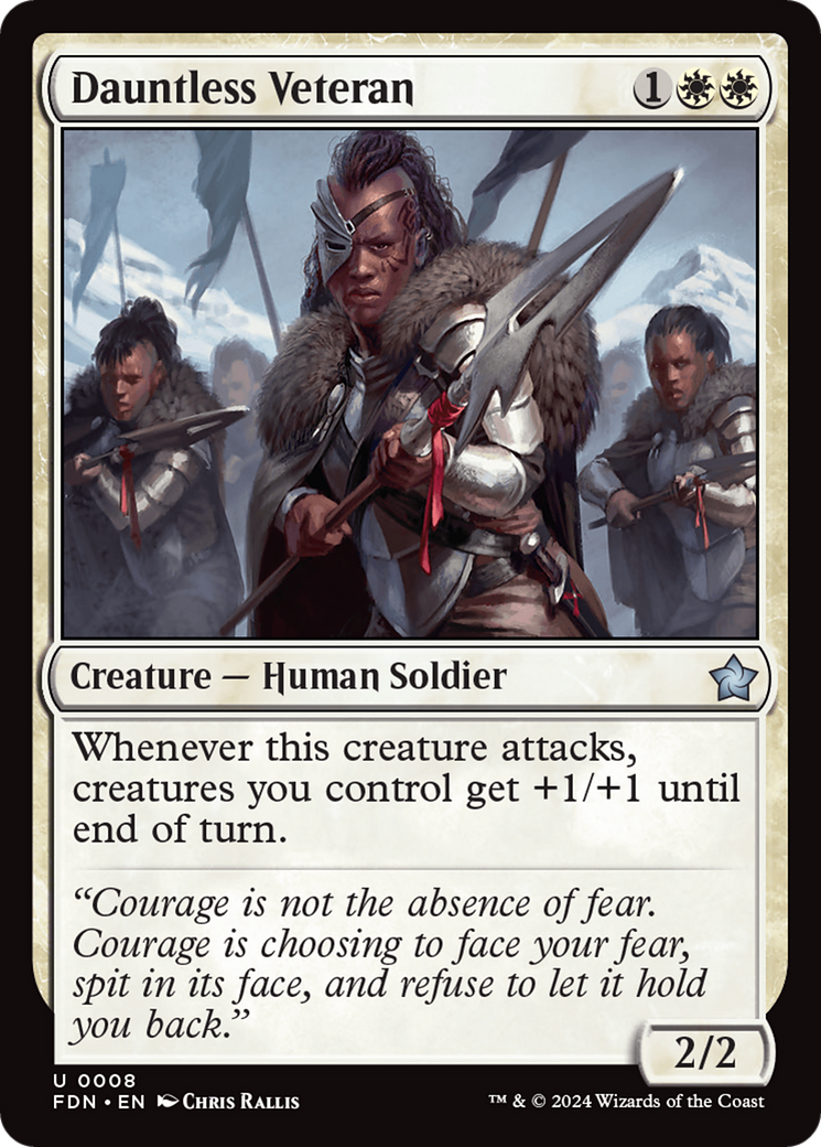 Dauntless Veteran (FDN) 8
