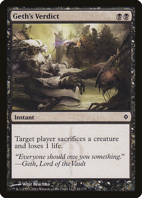 Geth's Verdict front