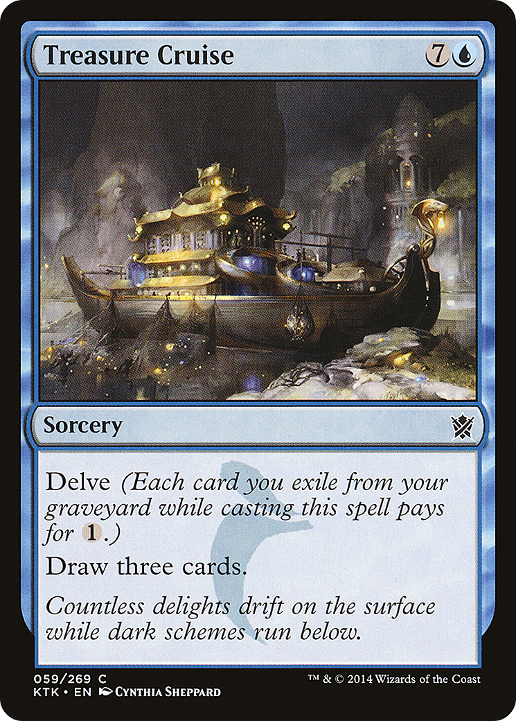 Treasure Cruise (KTK) 59 - WZRD TCG