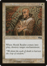 Monk Realist (USG) 21 - WZRD TCG