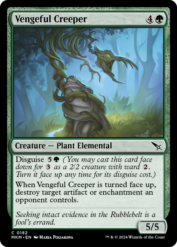 Vengeful Creeper (MKM) 182 - WZRD TCG