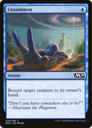 Unsummon (M20) 78 - WZRD TCG