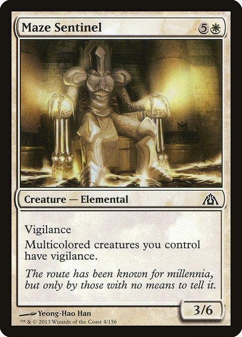 Maze Sentinel front