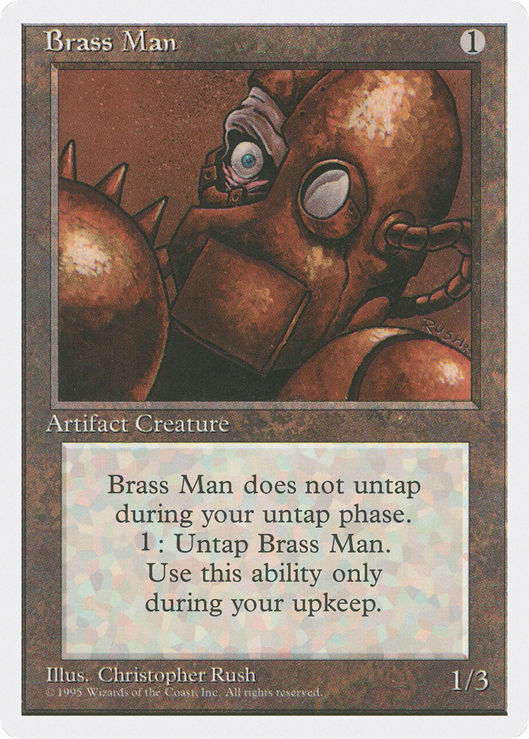Brass Man (4ED) 302 - WZRD TCG