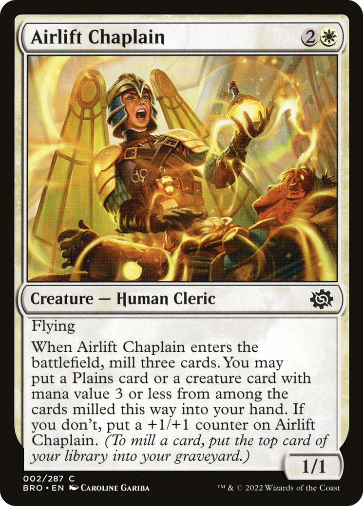 Airlift Chaplain (BRO) 2 - WZRD TCG