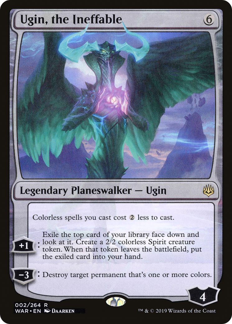 Ugin, the Ineffable (WAR) 2