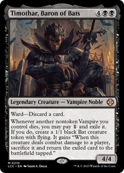 Timothar, Baron of Bats (LCC) 210 - WZRD TCG